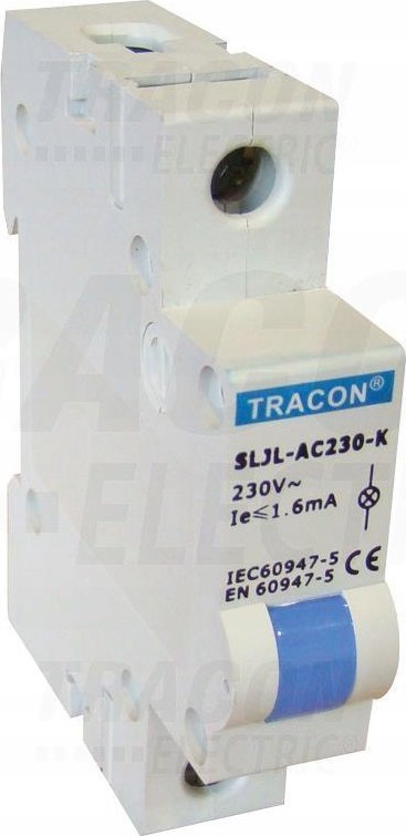 Tracon Electric Modułowa lampka sygnalizacyjna LED niebieska 24V SLJL-DC24-K