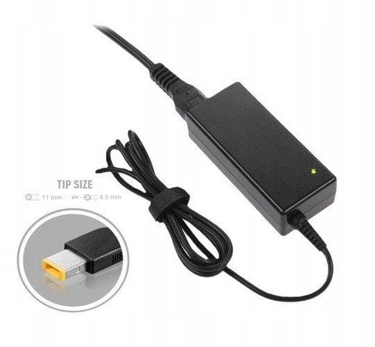 45W ikroviklis nesiojamam kompiuteriui 20V 2.25A, 10x4mm + centrinis, LENOVO