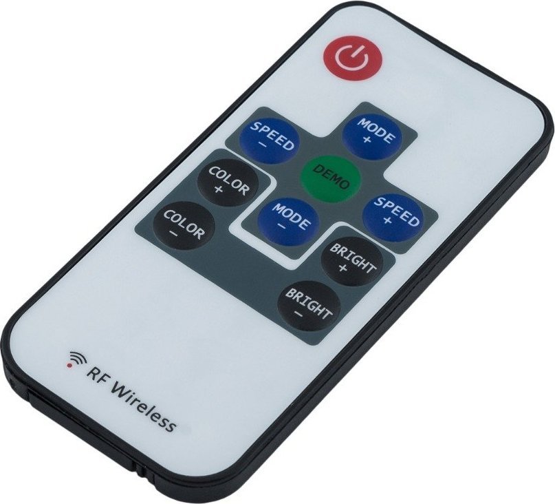 Greenie Mini sterownik do taśm LED RGB z pilotem radiowym 12V