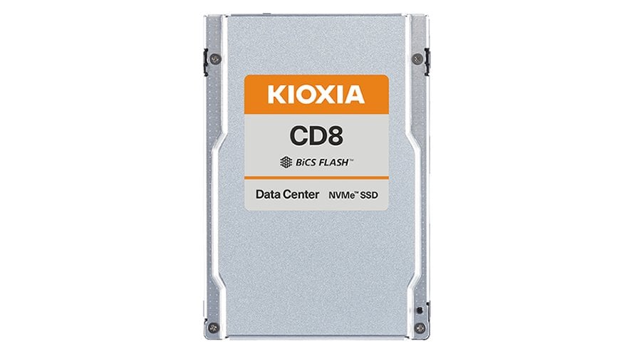 Dysk serwerowy Kioxia Kioxia CD8-R 1,92 TB 2.5" PCI Express 4.0 NVMe BiCS FLASH TLC