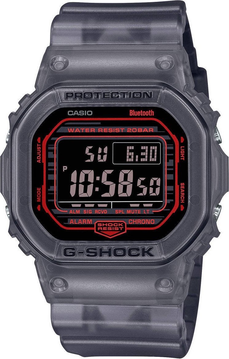 Фото - Наручний годинник Casio Zegarek G-SHOCK Zegarek  G-Shock DW-B5600G-1ER kostka Bluetooth 