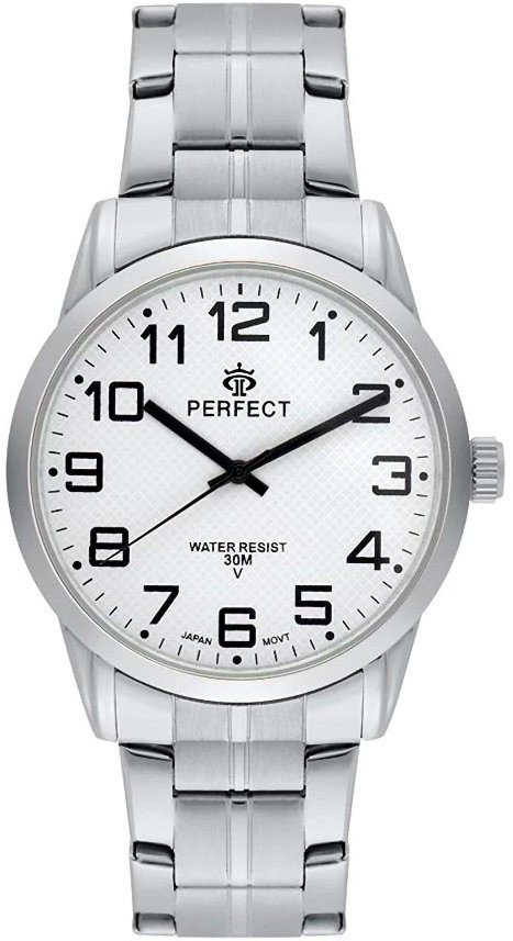Zegarek Perfect G293-01 męski klasyczny czytelny 42 mm .