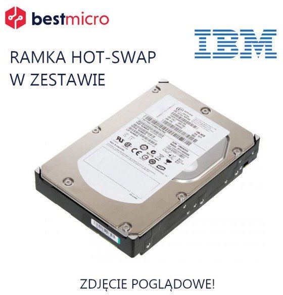 Dysk serwerowy IBM 36.4GB SCSI Refabrykowany (26K5178)