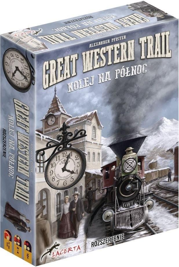 Lacerta Dodatek do gry Great Western Trail: Kolej na Północ