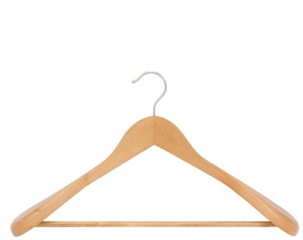Domoletti WOODEN COAT HANGER LSD001 NATURAL