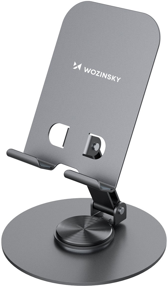 Podstawka Wozinsky Podstawka Wozinsky WPT-K95 stojak obrotowy pod telefon tablet - szara