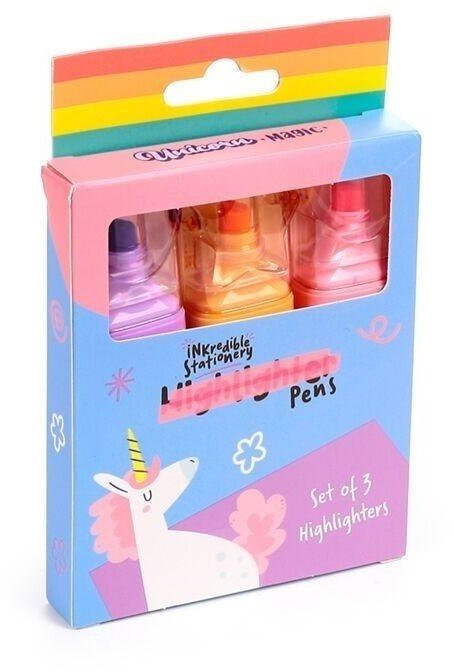 Puckator Zakreślacz Unicorn 3szt