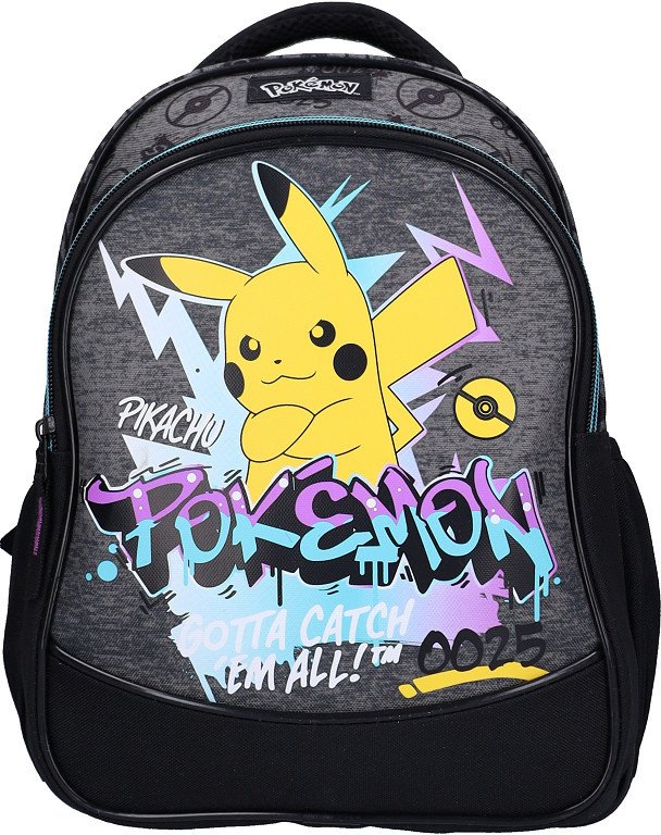 Vadobag Plecak Szkolny Wycieczkowy Pokmon Ready for Battle Pikachu, 2 komory