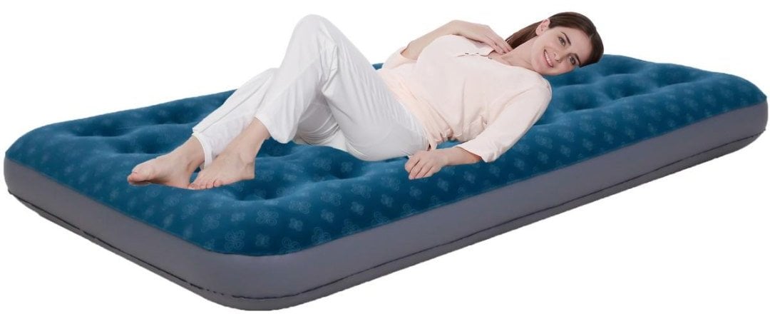 MATERAC FLOKOWANY 1-OSOBOWY Z NADRUKIEM 3D 191x73x22CM 24501