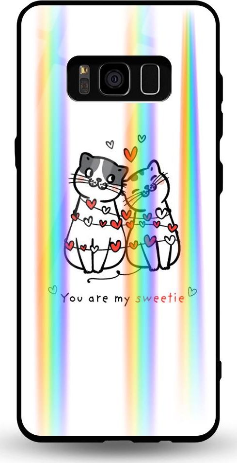 Zdjęcia - Etui Mojworld  na Samsung S8 - Rainbow Case - You are my Sweetie