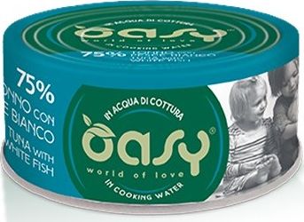 Oasy Karma mokra More Love Tuńczyk i biała ryba puszka 70g