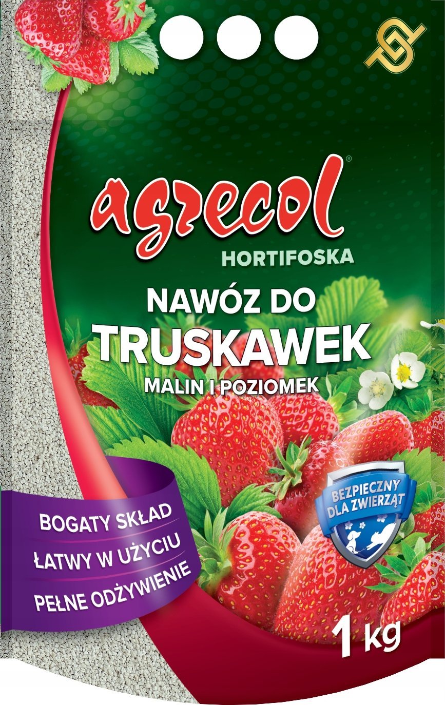 Agrecol Hortifoska nawóz do truskawek, malin i poziomek 1kg