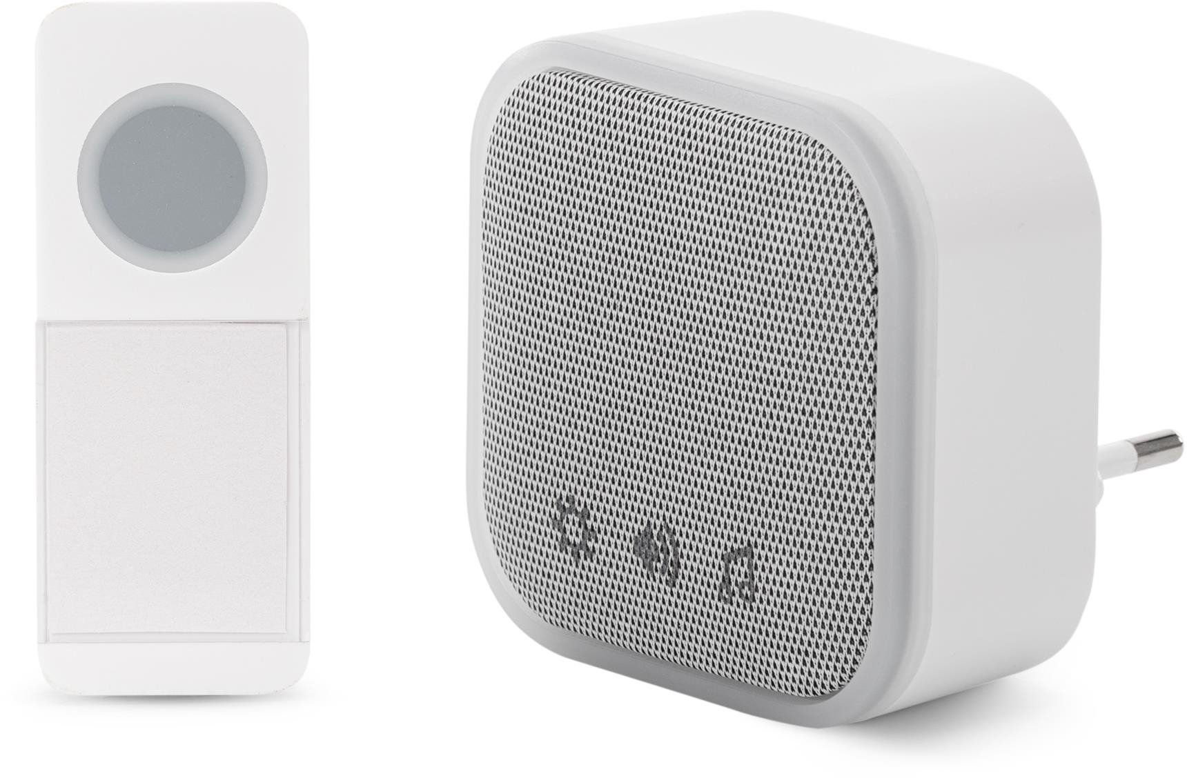 ENTAC Entac EDB-AC-44 zestaw dzwonka do drzwi Biały