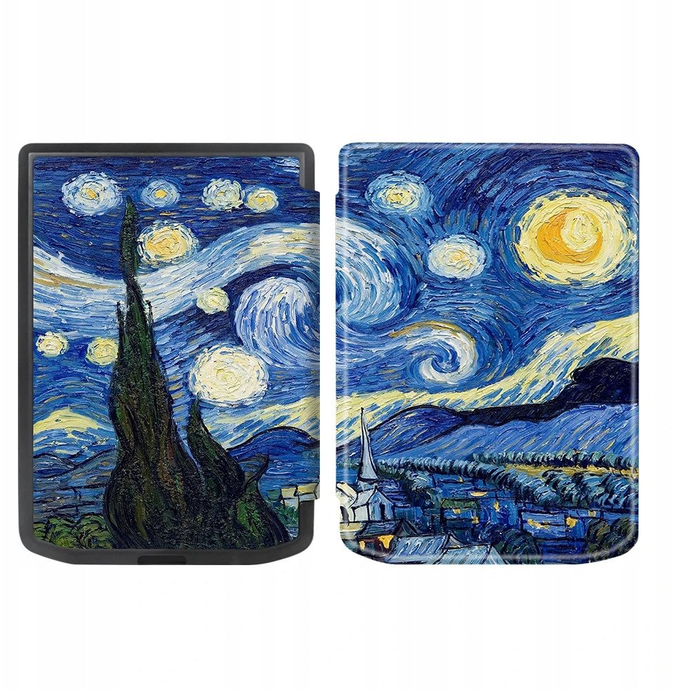 Pokrowiec Strado Etui Graficzne TPU do PocketBook Verse Pro 629 634 (Starry sky)