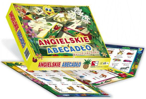 Samo-pol Gra - Angielskie abecadło przedszkolaka SAMO-POL - 188031