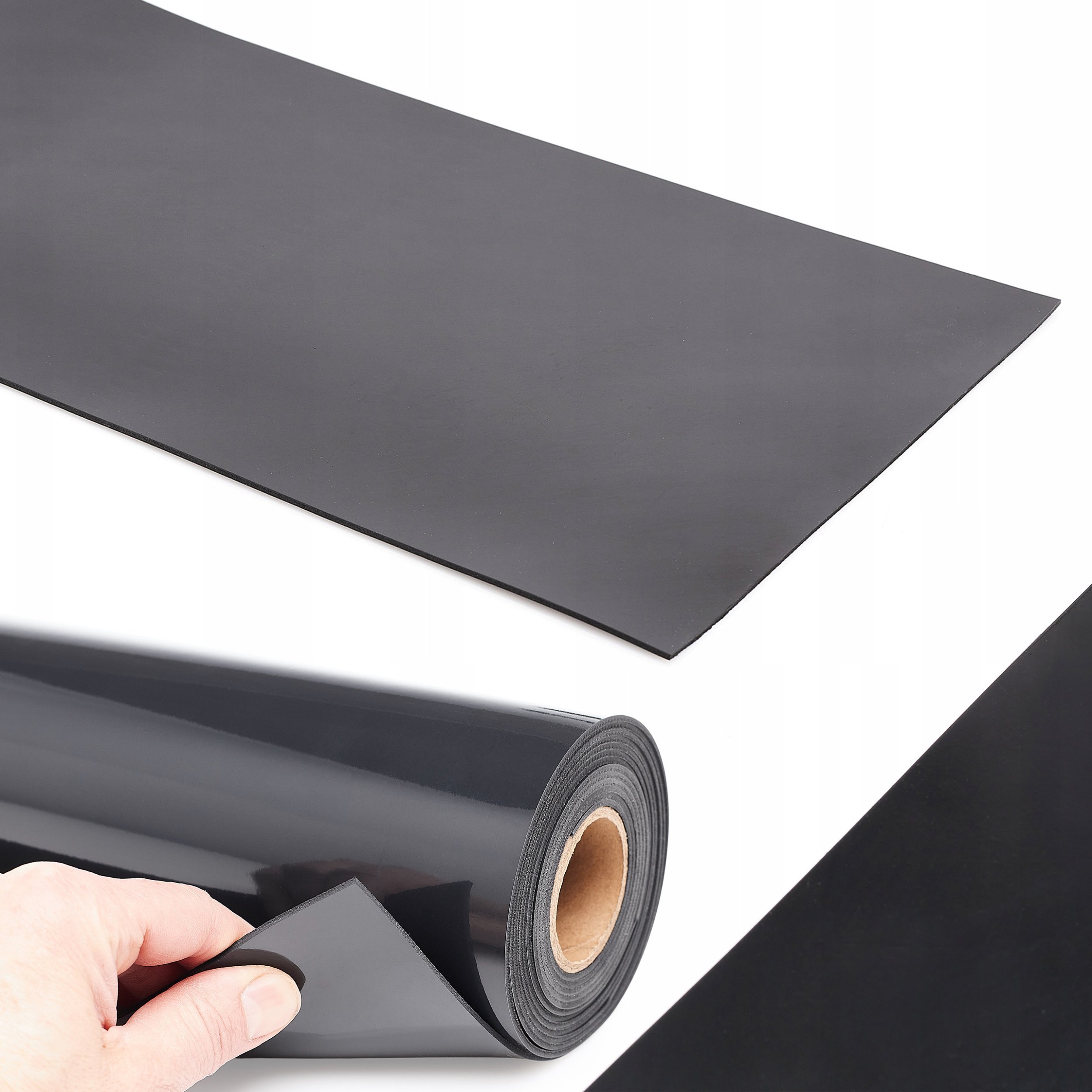 Mata Stołowa 60x40cm Czarna Antystatyczna ESD Serwisowa do Lutowania Napraw