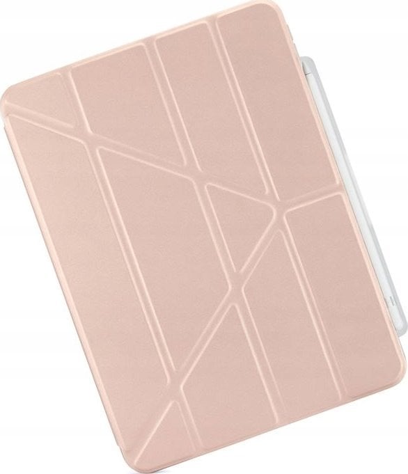 Etui na tablet Pipetto Pipetto Origami No3 Pencil Case, metallic pink - iPad 10.9 (2022)