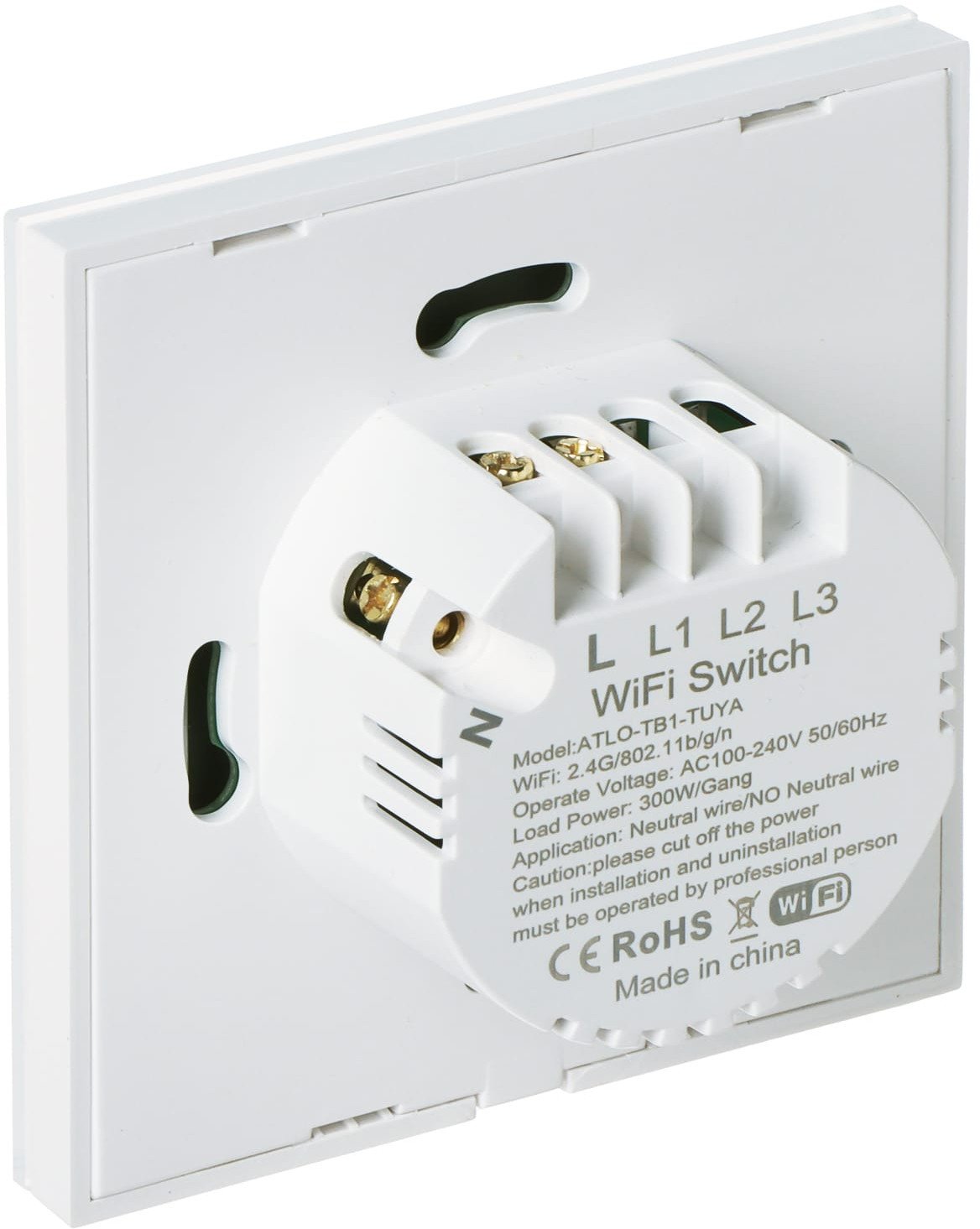 INTELIGENTNY DOTYKOWY PRZEŁĄCZNIK ŚWIATŁA ATLO-TB1-TUYA Wi-Fi, Tuya Smart