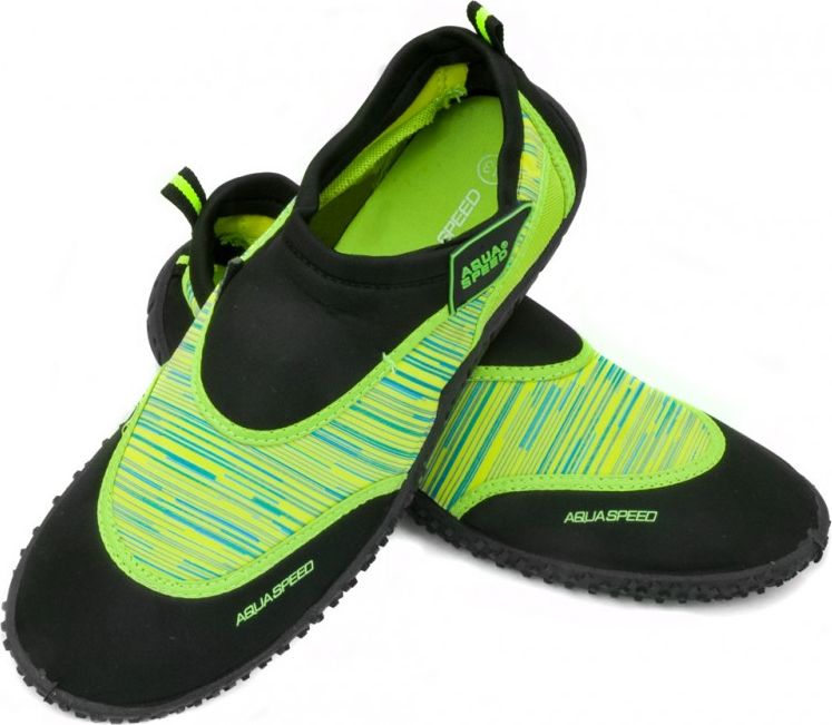Фото - Взуття для купання Aqua-Speed Buty plażowe dla dzieci 2B Zielone r. 25 