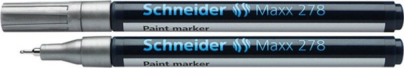 Schneider Marker Olejowy Maxx 278, Srebrny