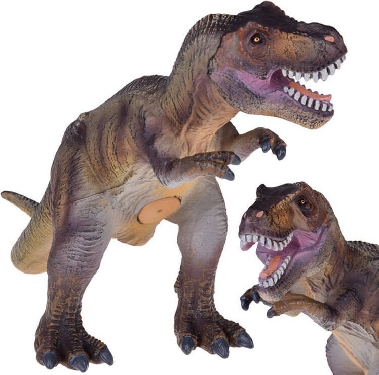 Figurka Jokomisiada Gumowe zwierzątka Dinozaur Figurka Tirex miękka zabawkaZA5293