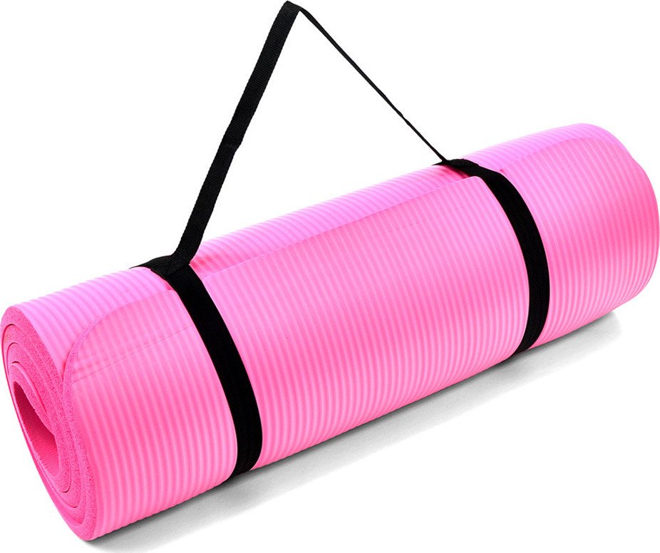 Profit Mata Profit Fitness Pro NBR 180x60x1,5cm różowa DK 2264