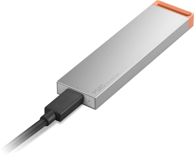 Dysk zewnętrzny SSD Lenovo PS8S 1TB Szary (4XB1T88412)