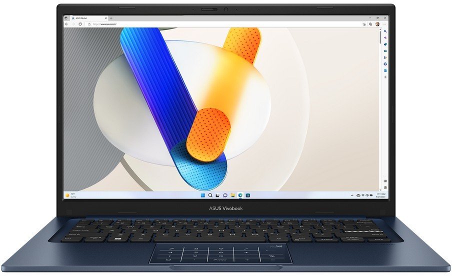 Laptop Asus Vivobook X1404VA / X1404VA-I512256 / Intel i5-13 / 16GB / SSD 256GB / Intel UHD / FullHD / Win 11 / Niebieski