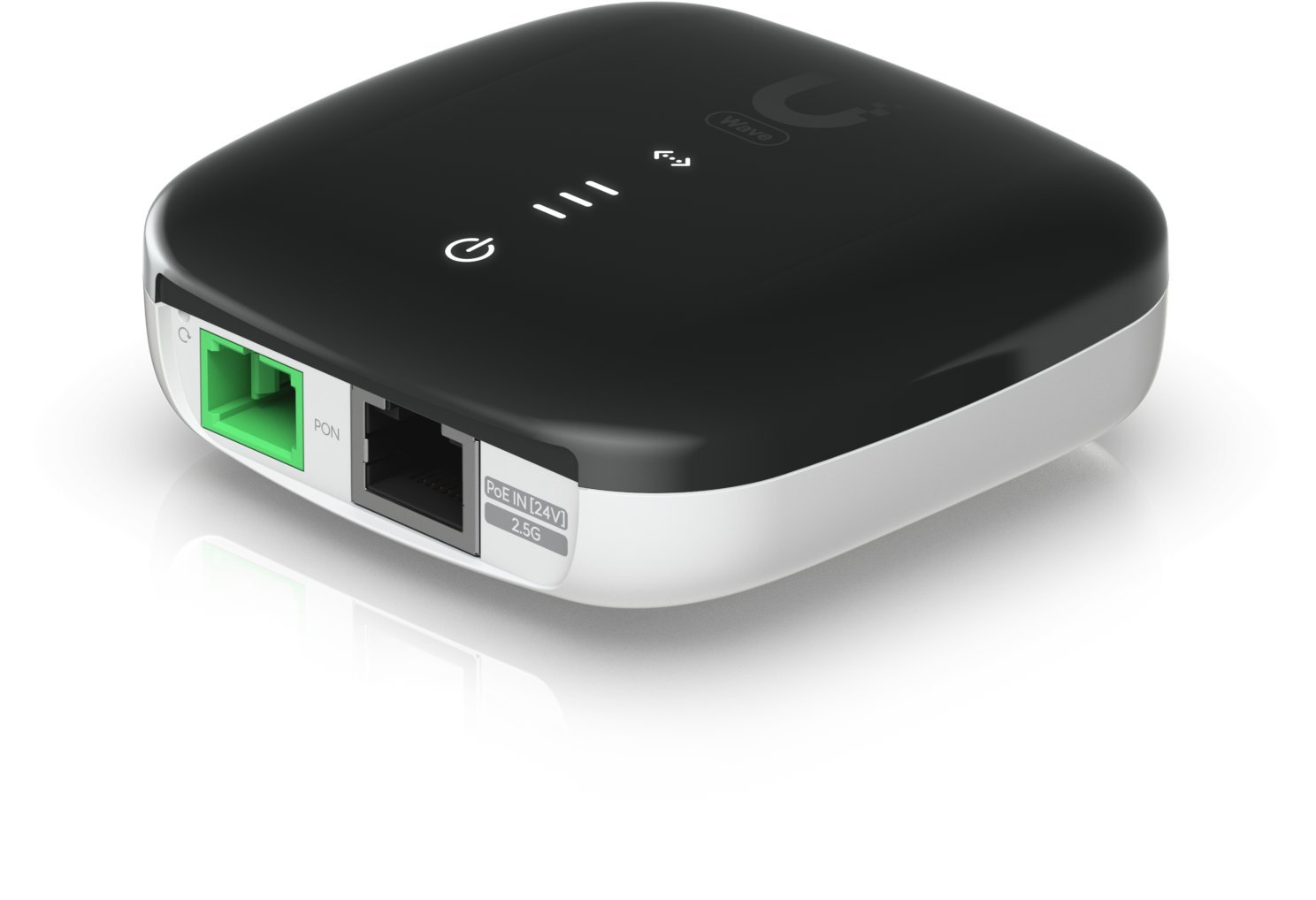   Ubiquiti WaveFiber ONU konwerter sieciowy 2488 Mbit/s 1490 nm Czarny, Biały