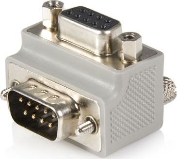 Zdjęcia - Kabel Startech.com StarTech RIGHT ANGLE DB9 SERIAL CABLE 