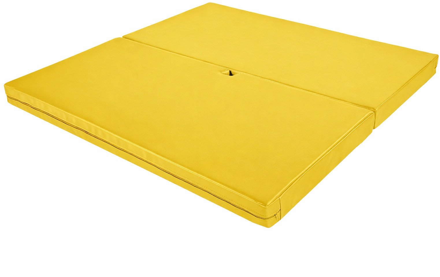 UnderFit Materac Pole Dance UNDERFIT 130 x 120 x 6 cm twardy żółty