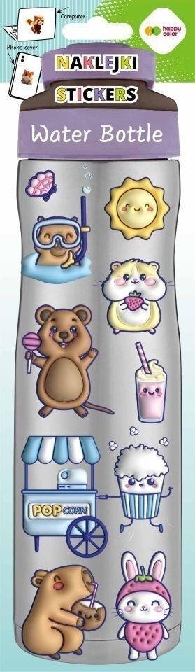 GDD Naklejki Water Bottle Kapibara 83x286 HAPPY COLOR