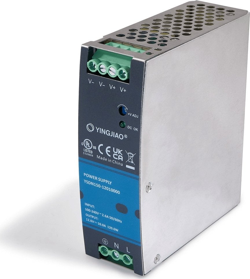 Zasilacz serwerowy YingJiao Zasilacz Yingjiao DIN YSDN150 12V 10A 120W