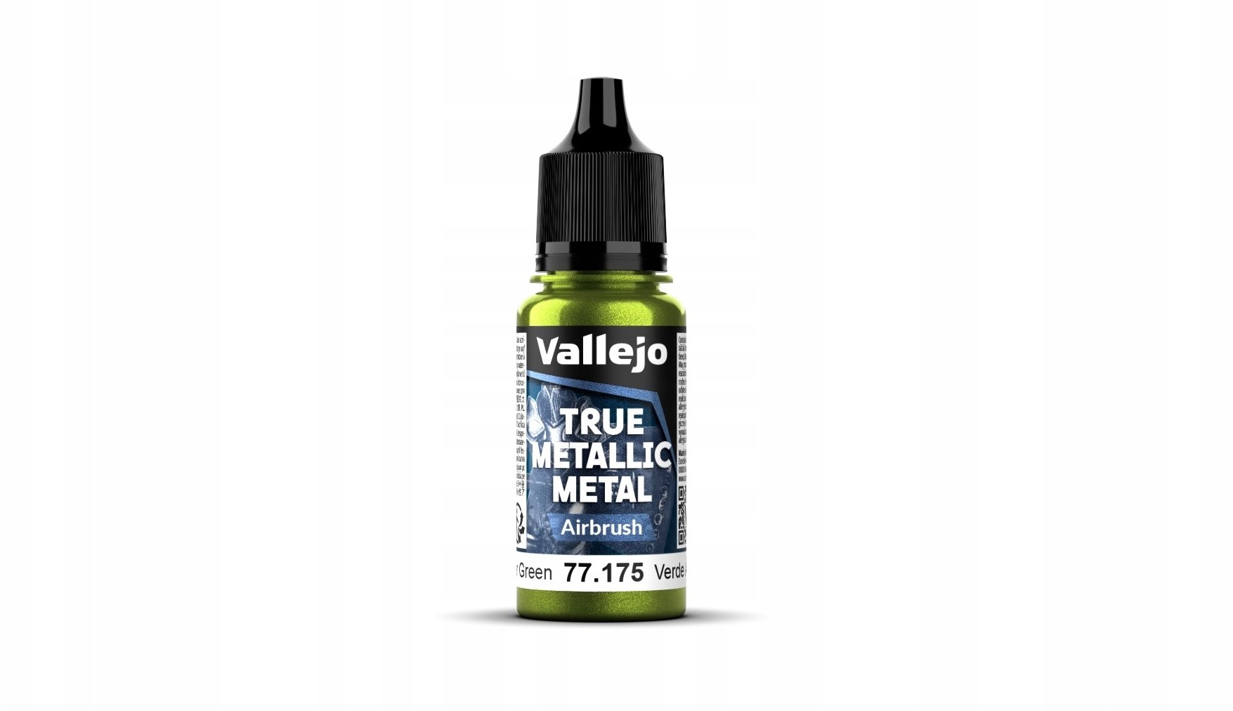 Vallejo Vallejo: 77.175 - True Metallic Metal - Airbrush - Amber Green (18 ml)