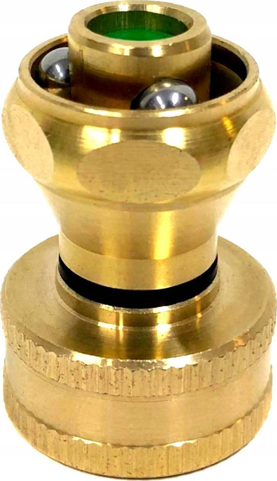 Hurt-net KOŃCÓWKA DO WĘŻA OGRODOWEGO MOSIĘŻNA CIŚNIENIOWA XJ3556