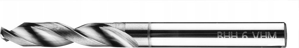 Wiertło węglikowe Baildon DIN 6537 K WK3 4 mm, VHM TiAlN, 66-24 mm