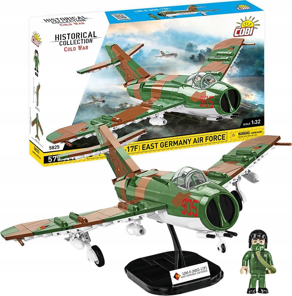 Cobi HC Cold War Myśliwiec Lim-5 MiG-17F NRD (490483)