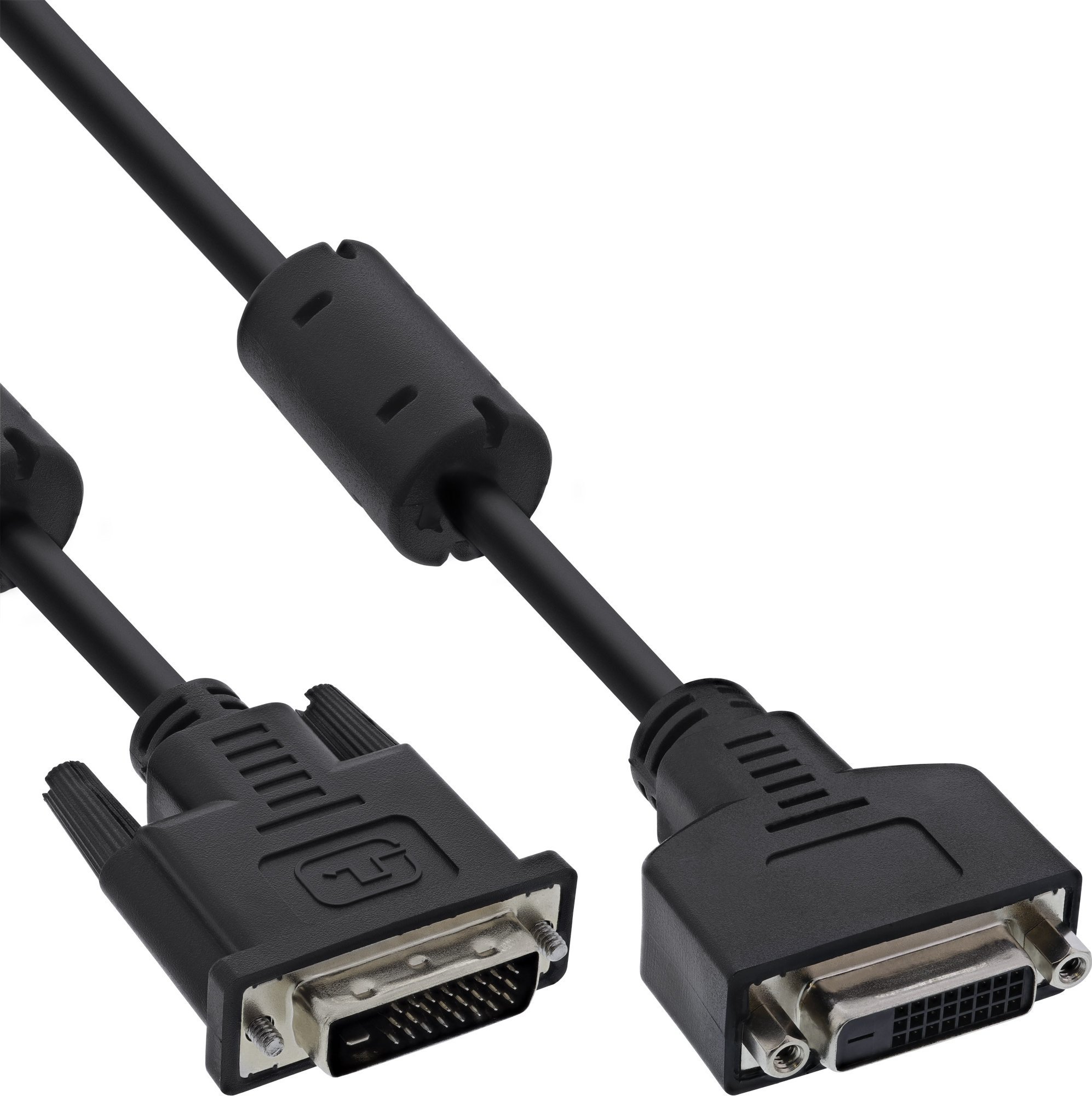 Kabel InLine DVI-D - DVI-D 3m czarny (17763)