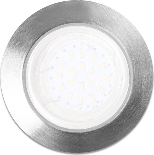 Eko-Light OCZKA OKRĄGŁE GU10 1X5W LED CHROM