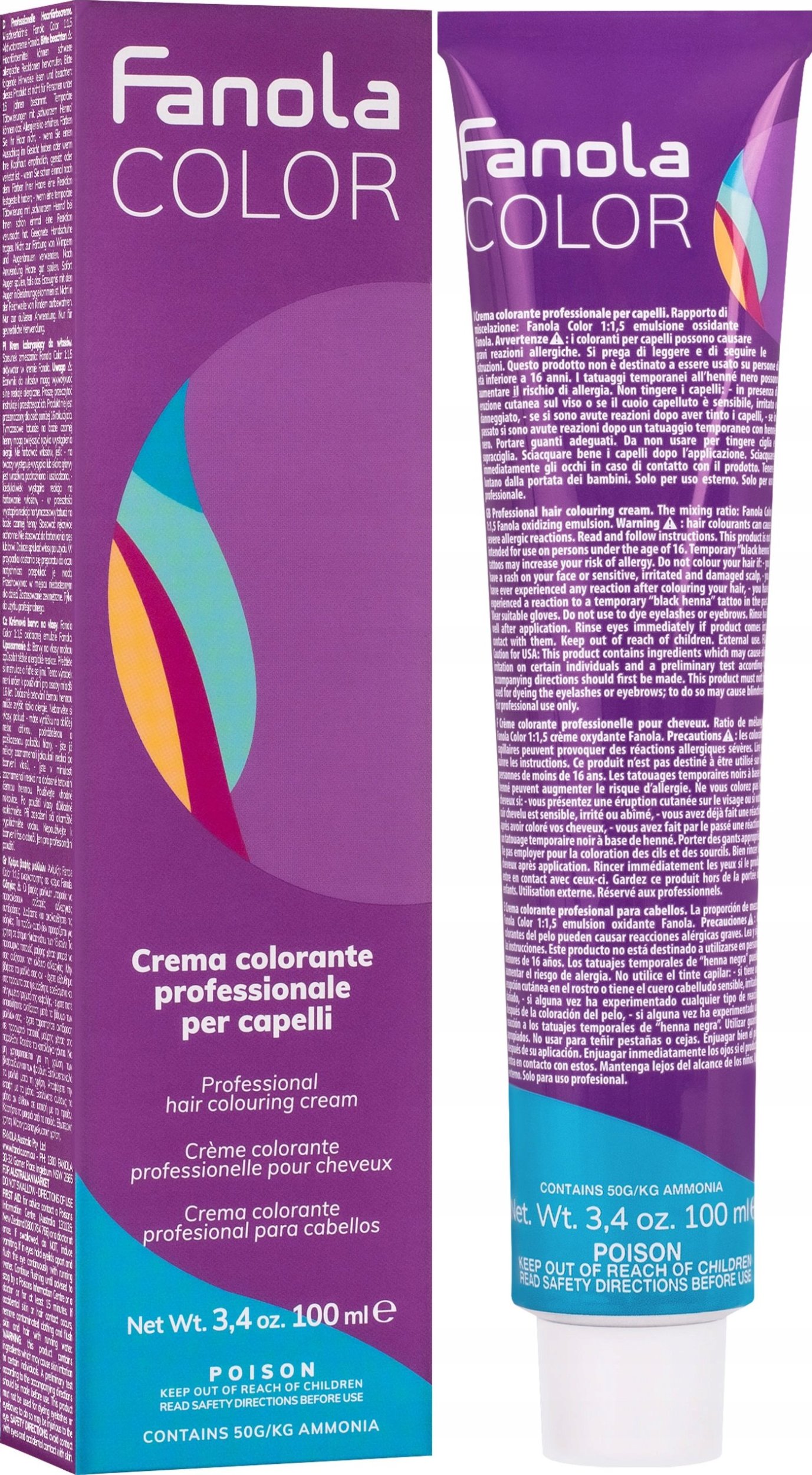 Fanola Krem koloryzujący do włosów Extra Chocolate (5.29)
