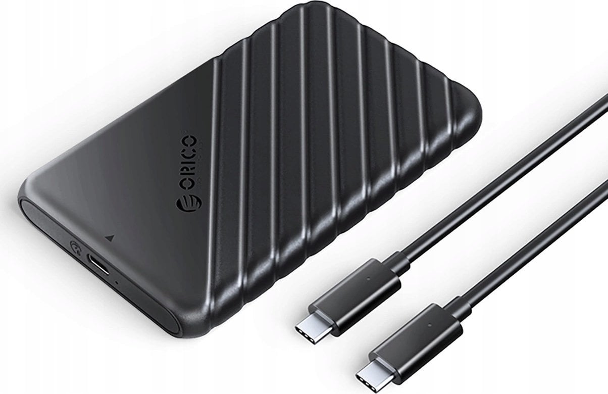 Kieszeń Orico Kieszeń dyskowa 2,5" HDD/SSD USB-C 3.1 6Gbps - czarna