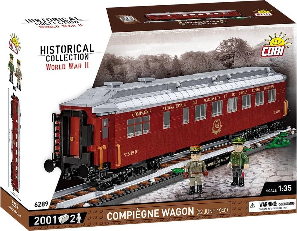 Cobi Historical Collection Compiegne Wagon - 1940