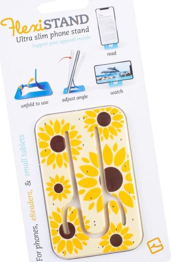 Podstawka Thinking Gifts FlexiStand podstawka pod telefon - Sunflower