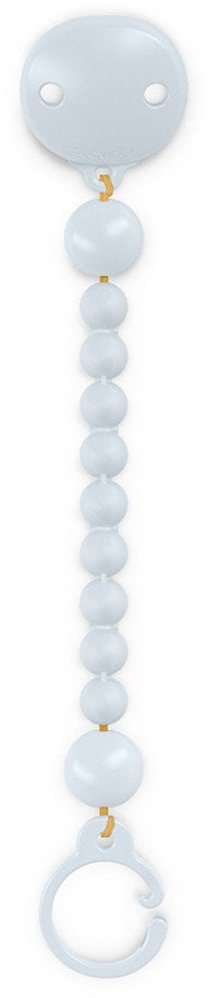 SUAVINEX - 402622-SILIKONOWY KLIPS DO SMOCZKA/JASNONIEBIESKI/COLOUR ESSENCE