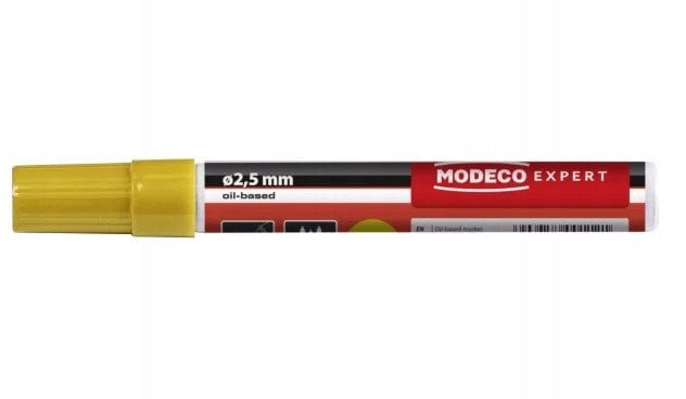 EXPERT MARKER BUDOWLANY OLEJOWY ŻÓŁTY; KOŃCÓWKA GR. 2,5 MM; 10 ML []