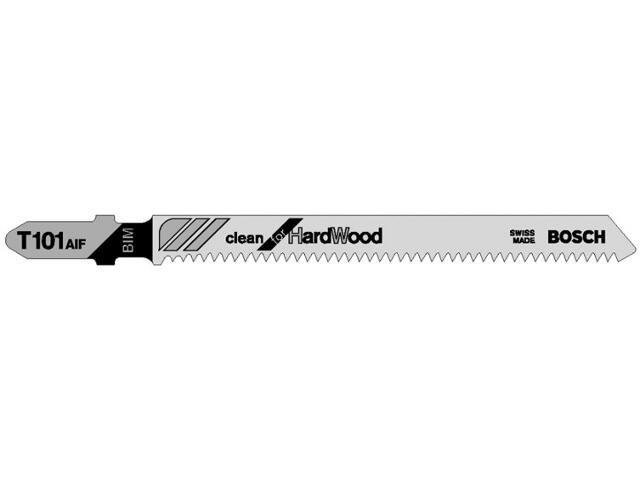 Bosch Brzeszczot do wyrzynarek Clean for Hard Wood 100mm T 101 AIF 2608634897