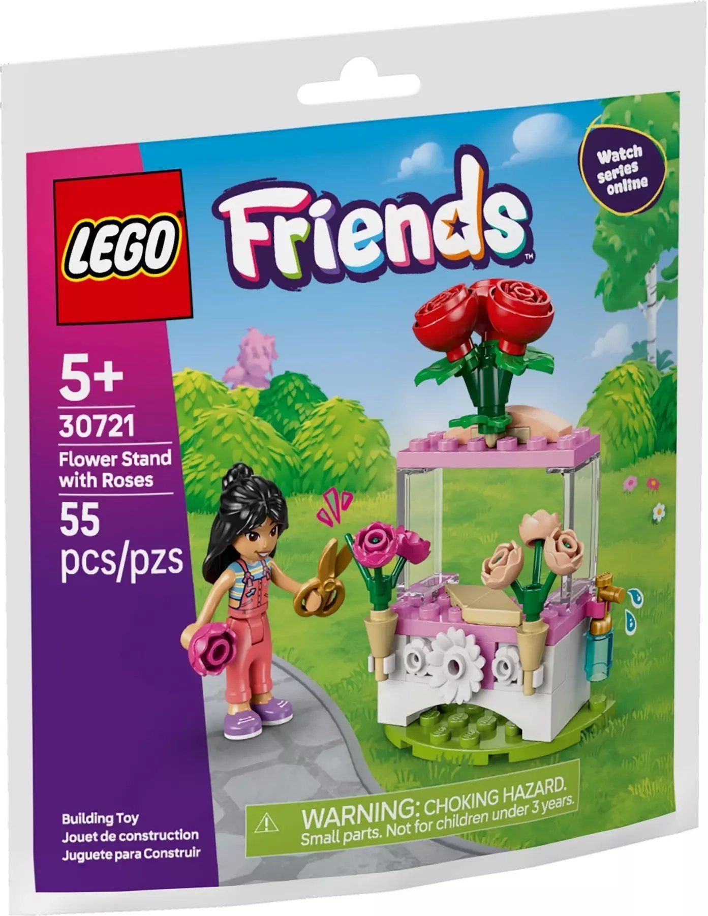 LEGO Friends Kwiatowe stoisko z różami (30721)