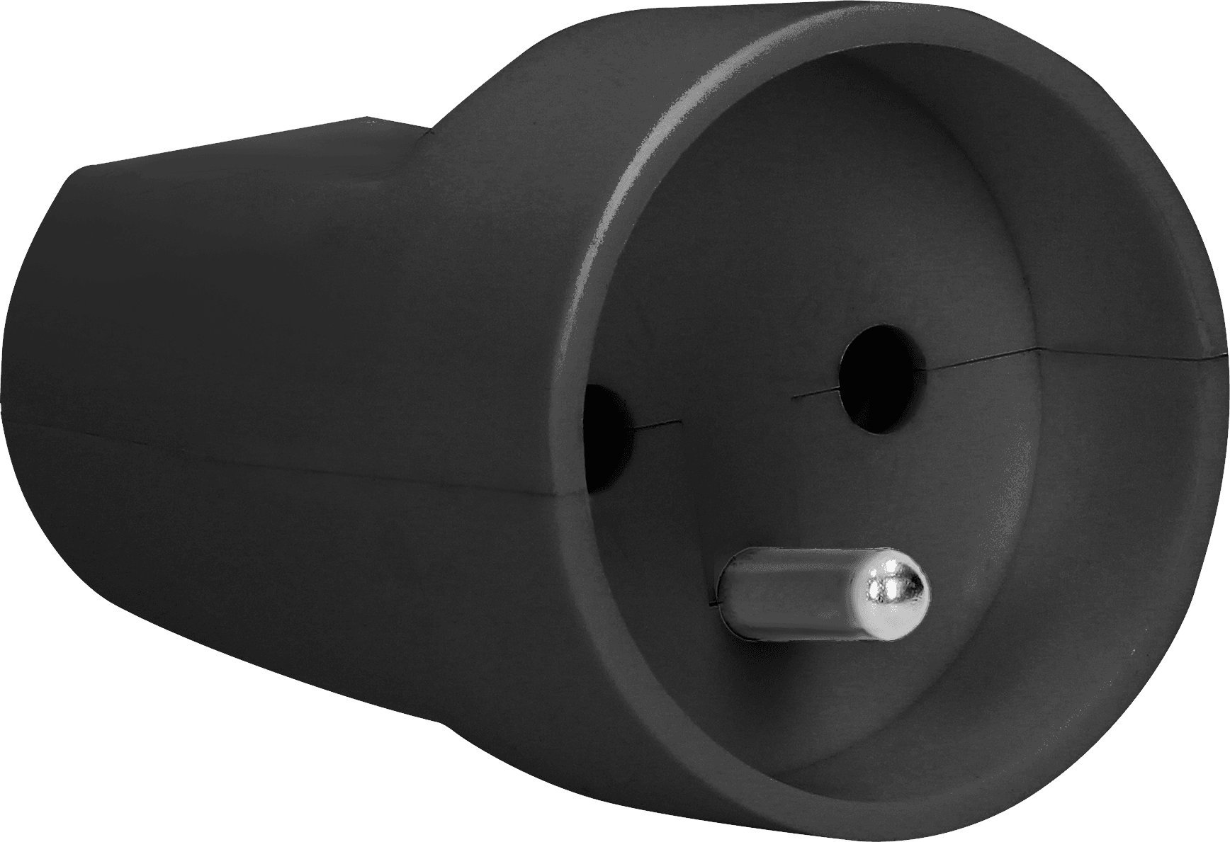 Orno Gniazdo 16A 250V 2P+Z czarne