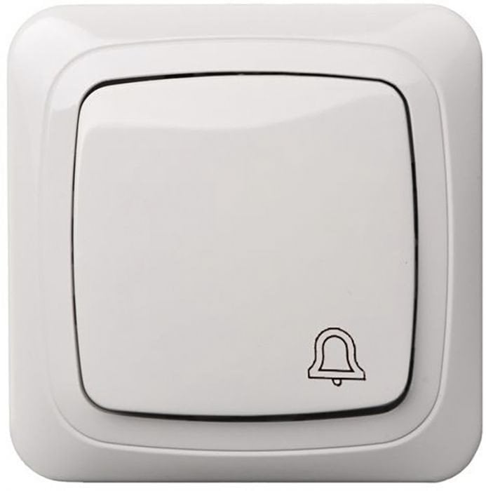 DOORBELL SWITCH WHITE LIREGUS