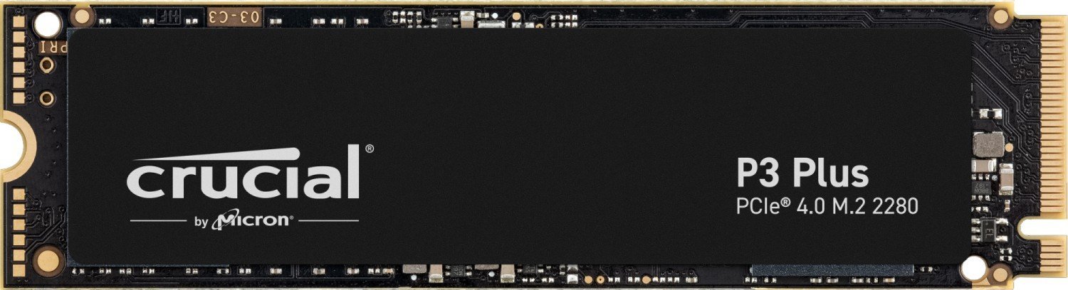 Dysk SSD Crucial P3 Plus 2TB M.2 2280 PCI-E x4 Gen4 NVMe (CT2000P3PSSD8)